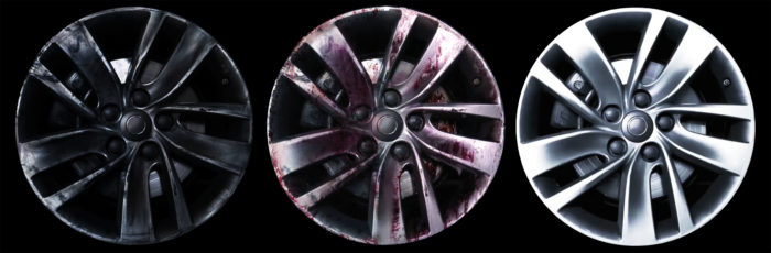 wheel Before & After effect