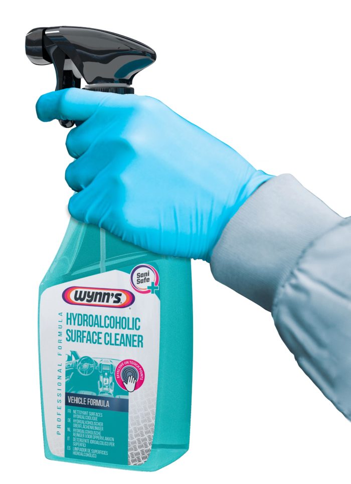 hydroalcoholic surface cleaner