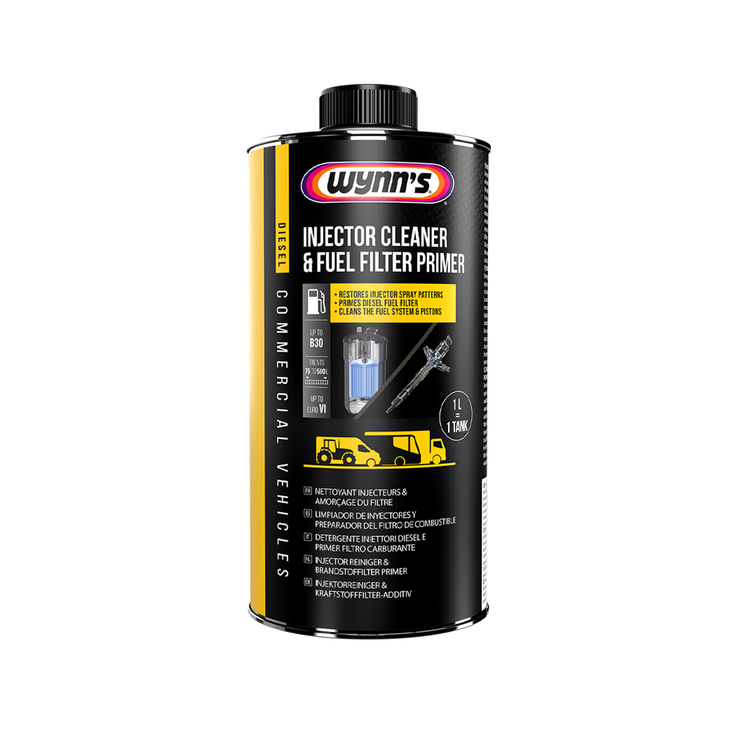 Commercial Vehicle Injector Cleaner & Fuel Filter Primer